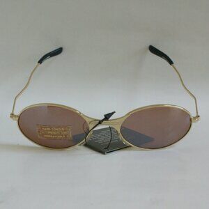 NWT True Vintage 90's Sports Wire Wrap around style coppermax lens tech sunglass